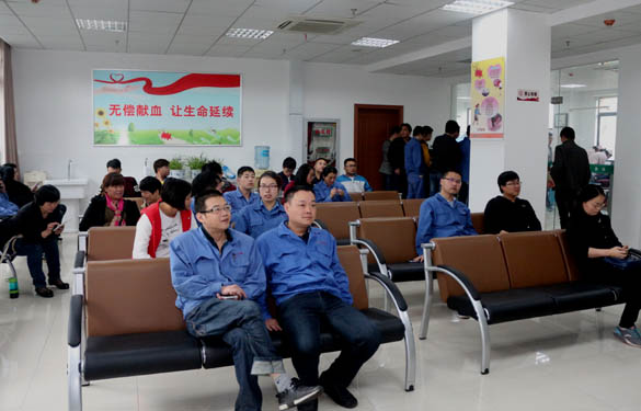 弘揚(yáng)真善美，上上電纜員工積極參與無償獻(xiàn)血